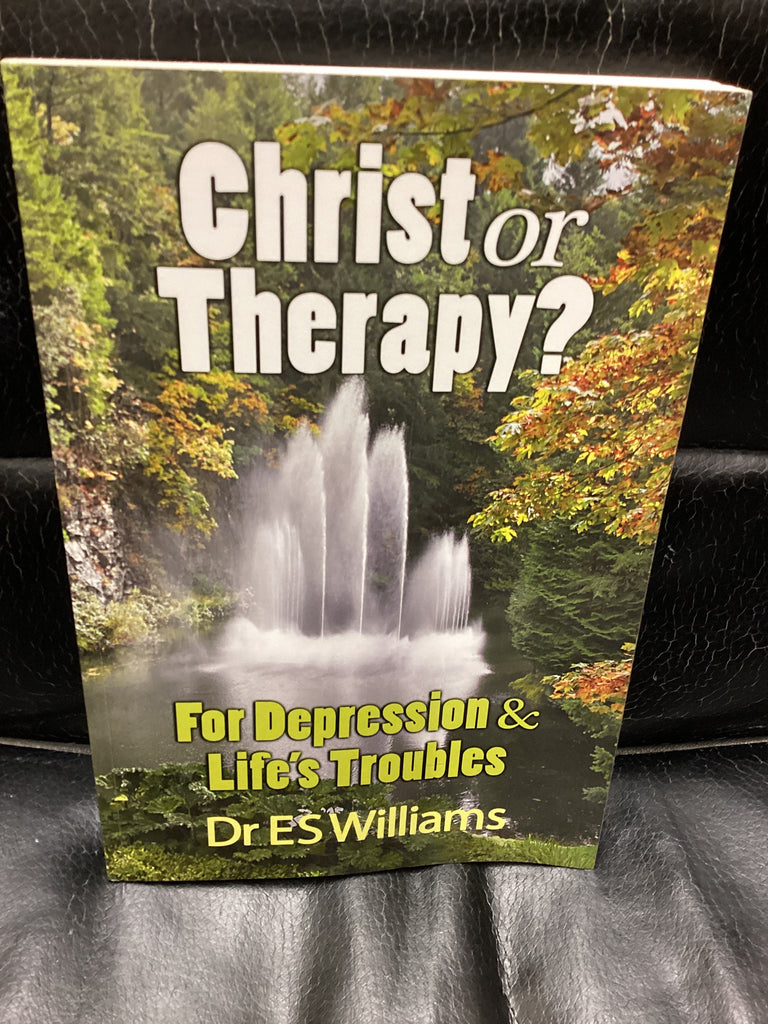 Christ or Therapy? - For Depression and Life's Troubles (Used Copy)