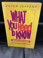 What You Need to Know about Salvation (Used Copy)