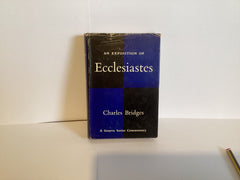 An Exposition of Ecclesiastes (John Gowan Collection)
