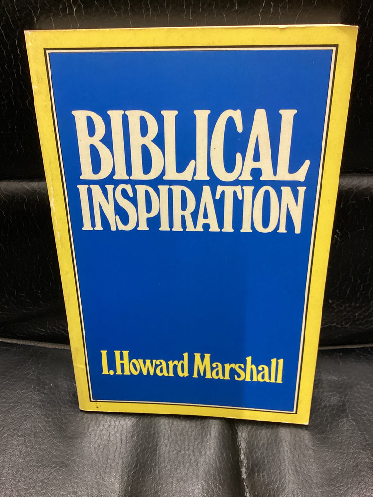 Biblical Inspiration (Used Copy)