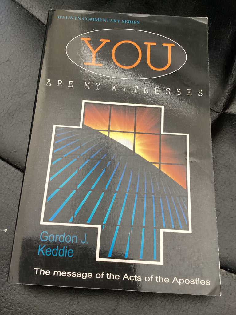 You Are My Witnesses - The Message of the Acts of the Apostles (Used Copy)