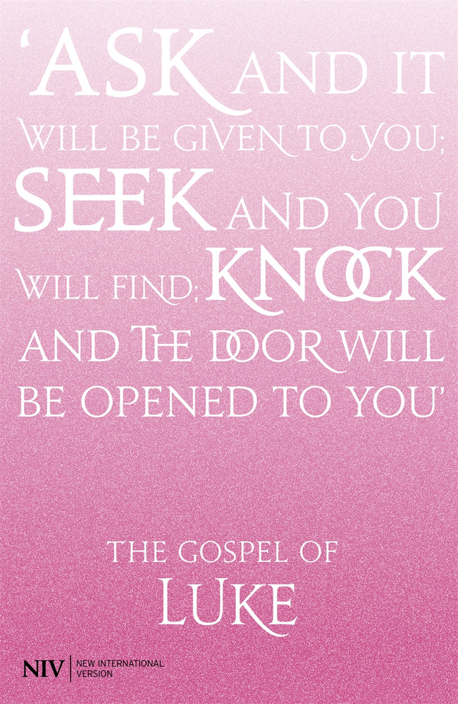 NIV The Gospel of Luke