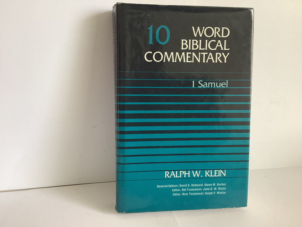 1 Samuel: Word Biblical Commentary (John Gowan Collection)