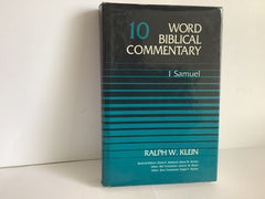 1 Samuel: Word Biblical Commentary (John Gowan Collection)
