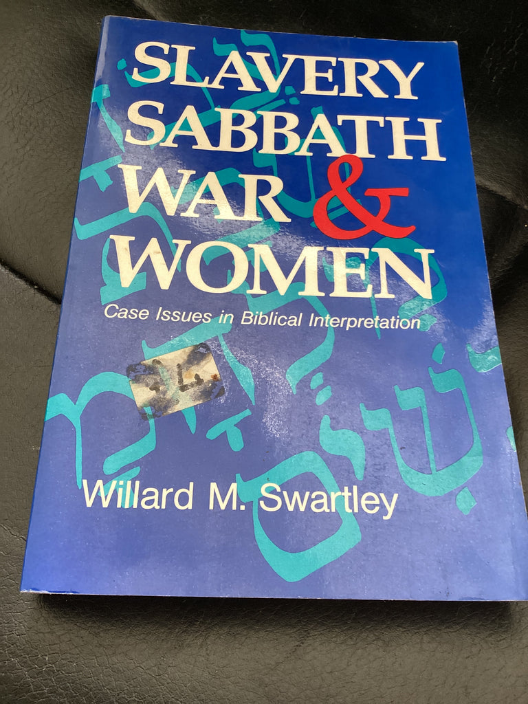 Slavery Sabbath War and Women (Used Copy)