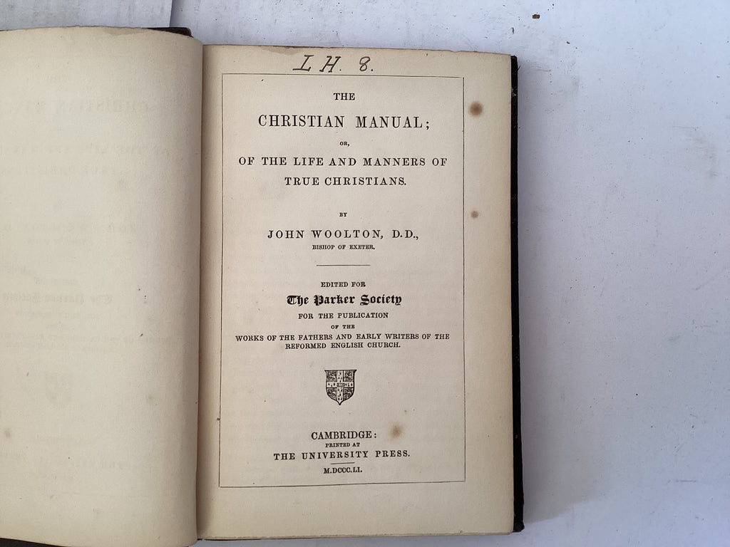 The Christian Manual (The John Gowan Collection)