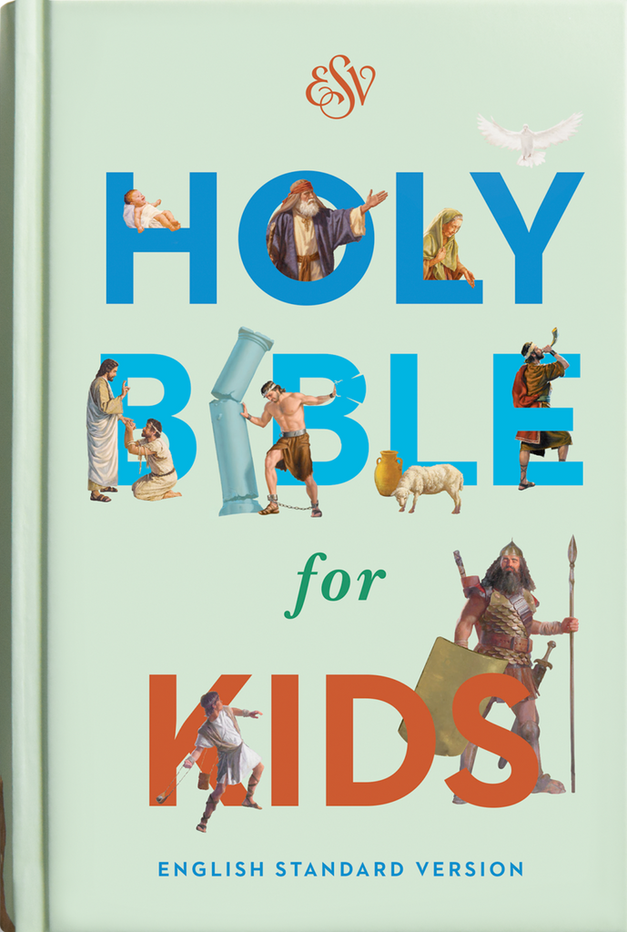 ESV Holy Bible for Kids: Dyslexia-Friendly Edition - Hardcover, Sage Green