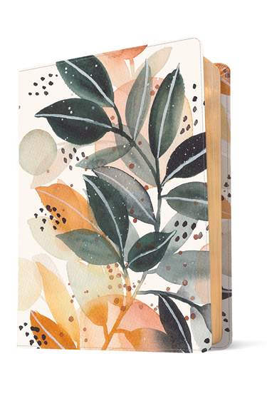 NLT Wide Margin Bible, DaySpring Signature Collection, Filament Enabled (Autumn Leaves, LeatherLike)