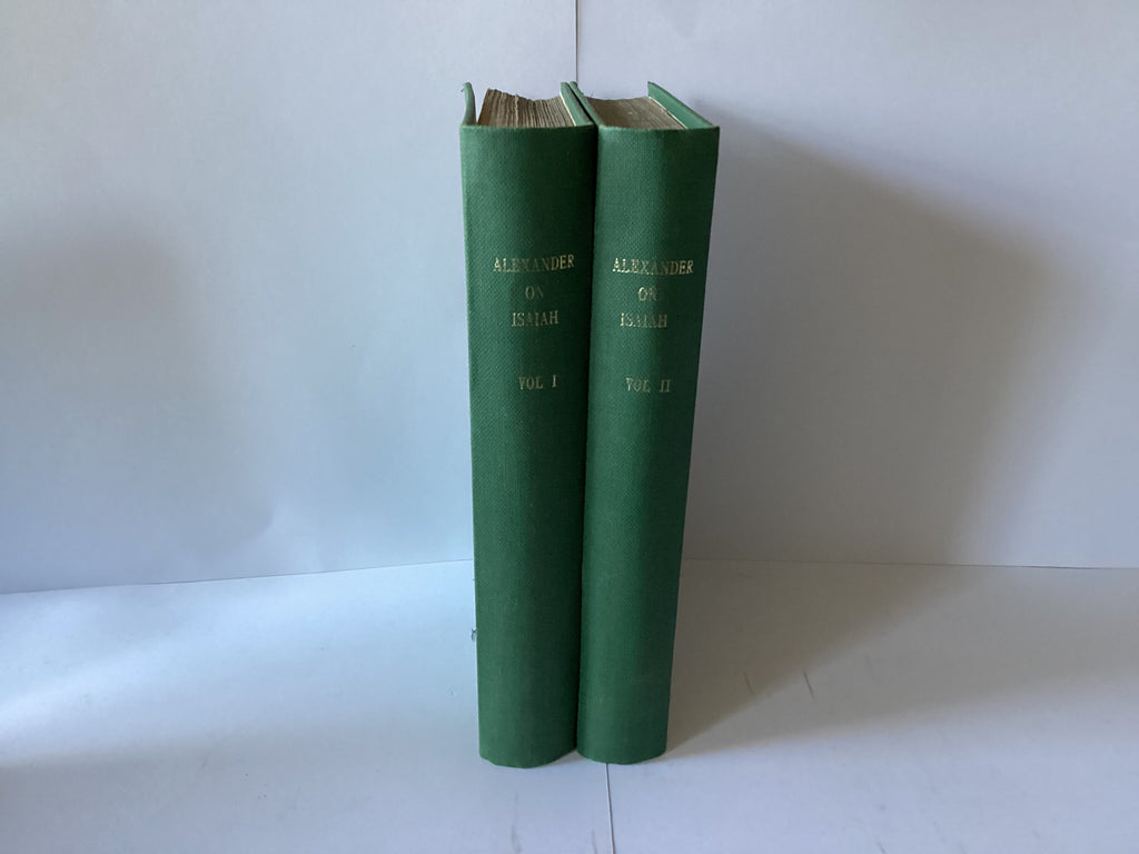 Commentary on the Prophecies of Isaiah, Volumes 1&2 (John Gowan Collection)