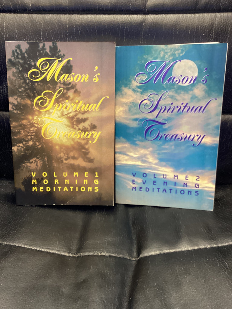 Mason's Spiritual Treasury; 2 Volumes (Used Copies)