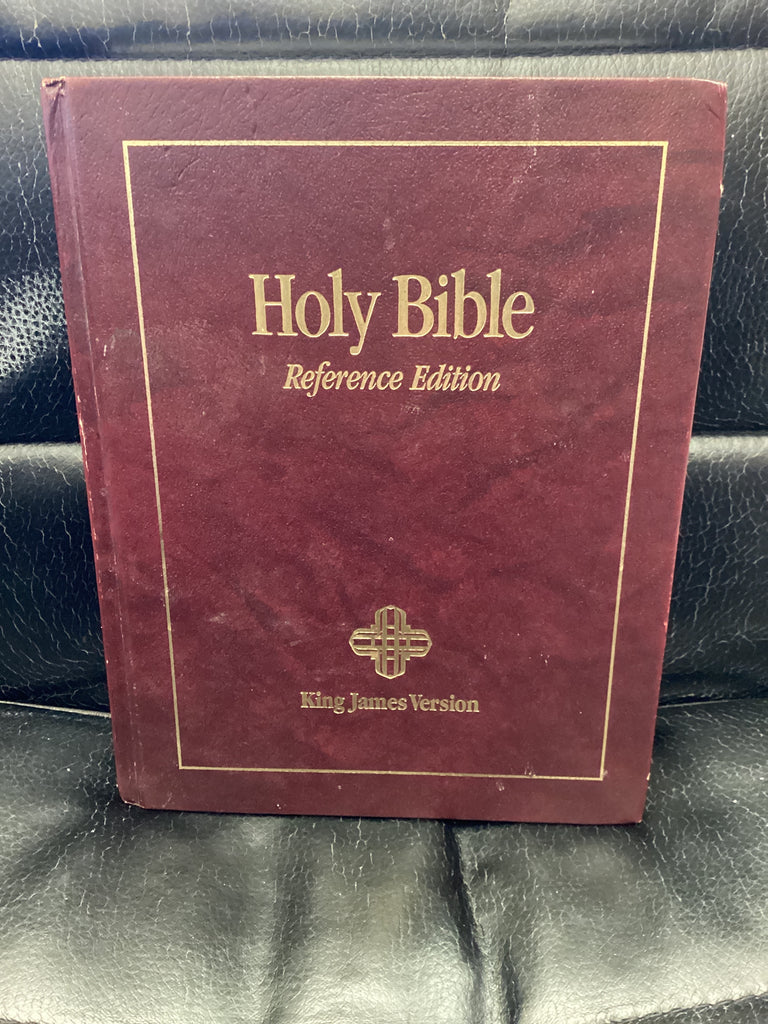 Holy Bible; Giant Print Reference Edition: King James Version (Used Copy)