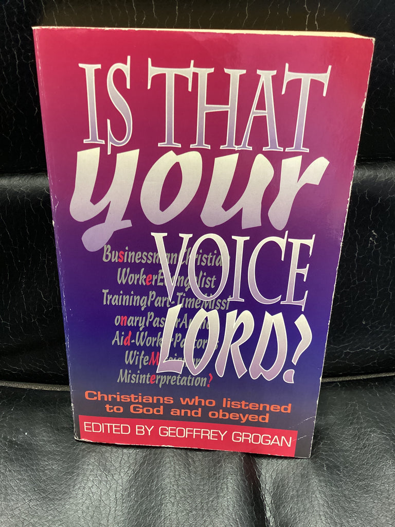 Is That Your Voice Lord? (Used Copy)