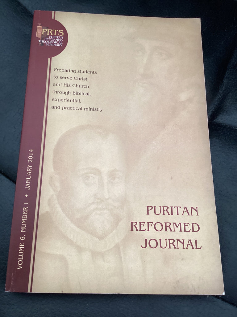Puritan Reformed Journal - Volume 6, Number 1, January 2014 (Used Copy)