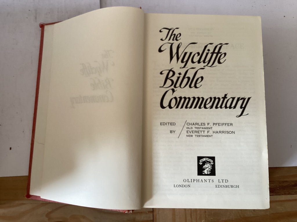 The Wycliffe Bible Commentary (The John Gowan Collection