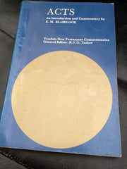 Acts - Tyndale New Testament Commentary (Used Copy)