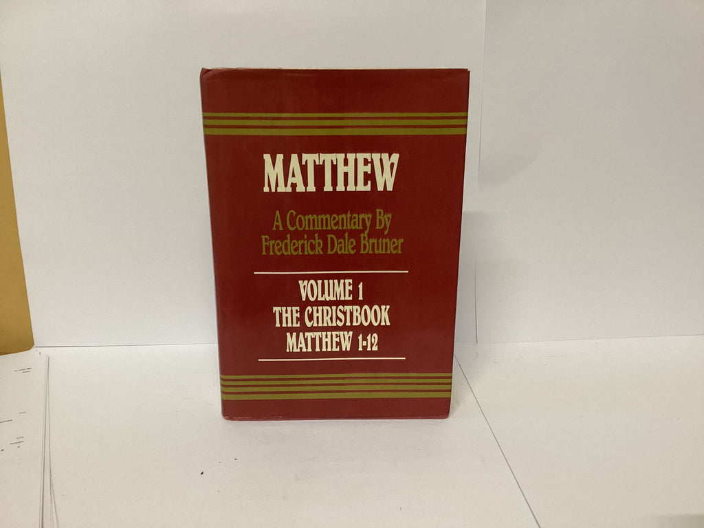 Matthew:A Commentary (Volume 1) (John Gowan Collection)