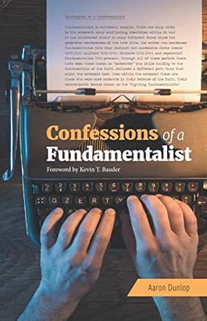Confessions of a Fundamentalist