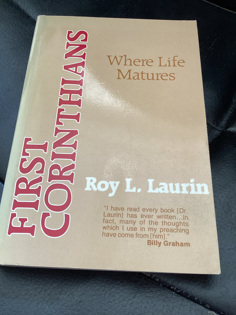 First Corinthians - Where Life Matures (Used Copy)