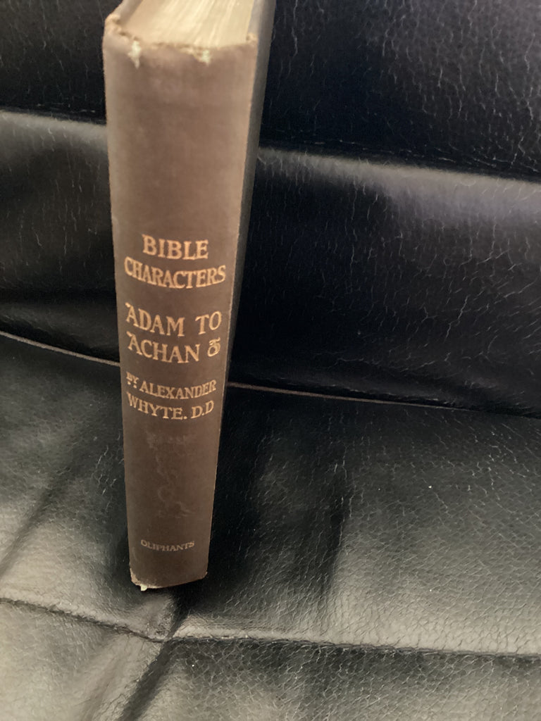 Bible Characters Adam to Achan (Used Copy)