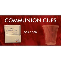 1000 Communion Cups, Disposable Plastic