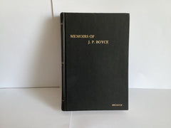 Memoirs of J. P. Boyce (John Gowan Collection)
