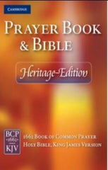 Prayer Book & Bible: Heritage Edition - Black