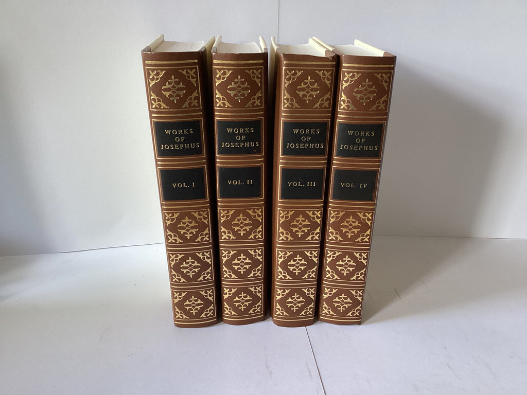 The Works of Flavius Josephus 4 Volume Set (John Gowan Collection)