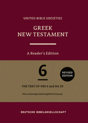 UBS 6 Greek New Testament Reader’s Edition