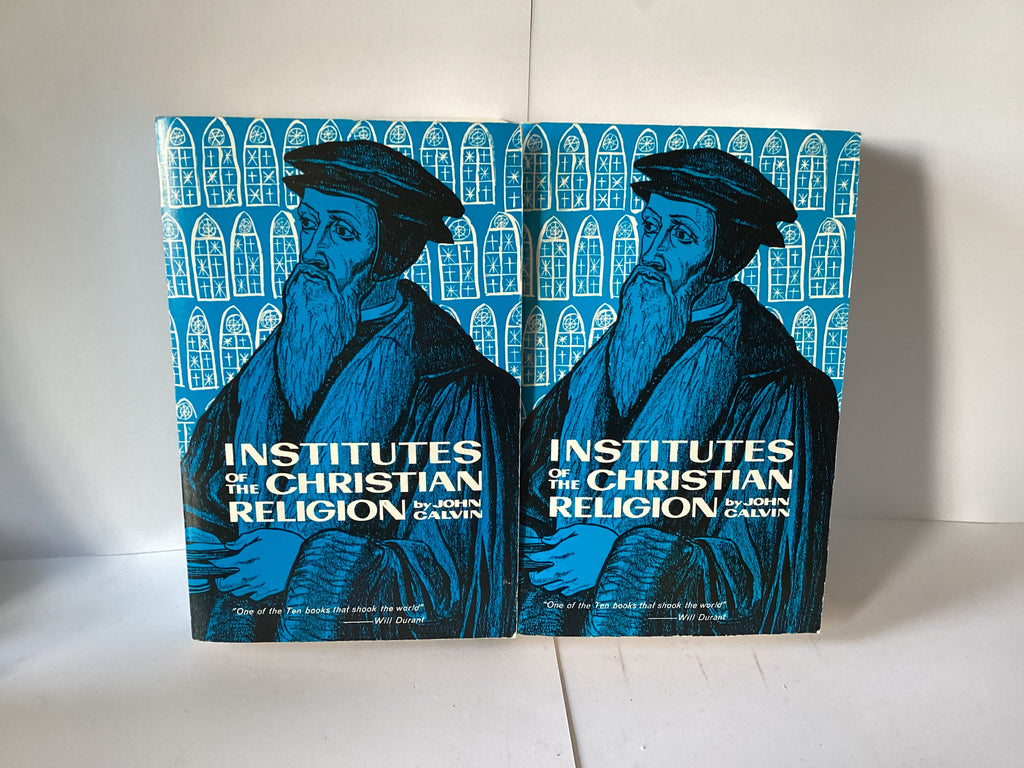 Institutes of the Christian Religion, 2 Volume Set (John Gowan Collection)