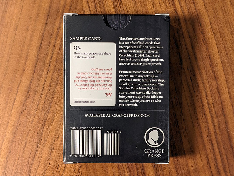 The Westminster Shorter Catechism Flashcards