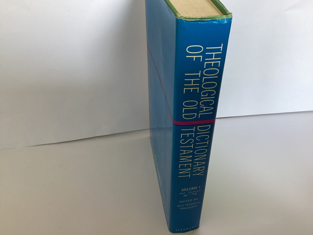 Theological Dictionary of the Old Testament (Volume 1) (John Gowan Collection)