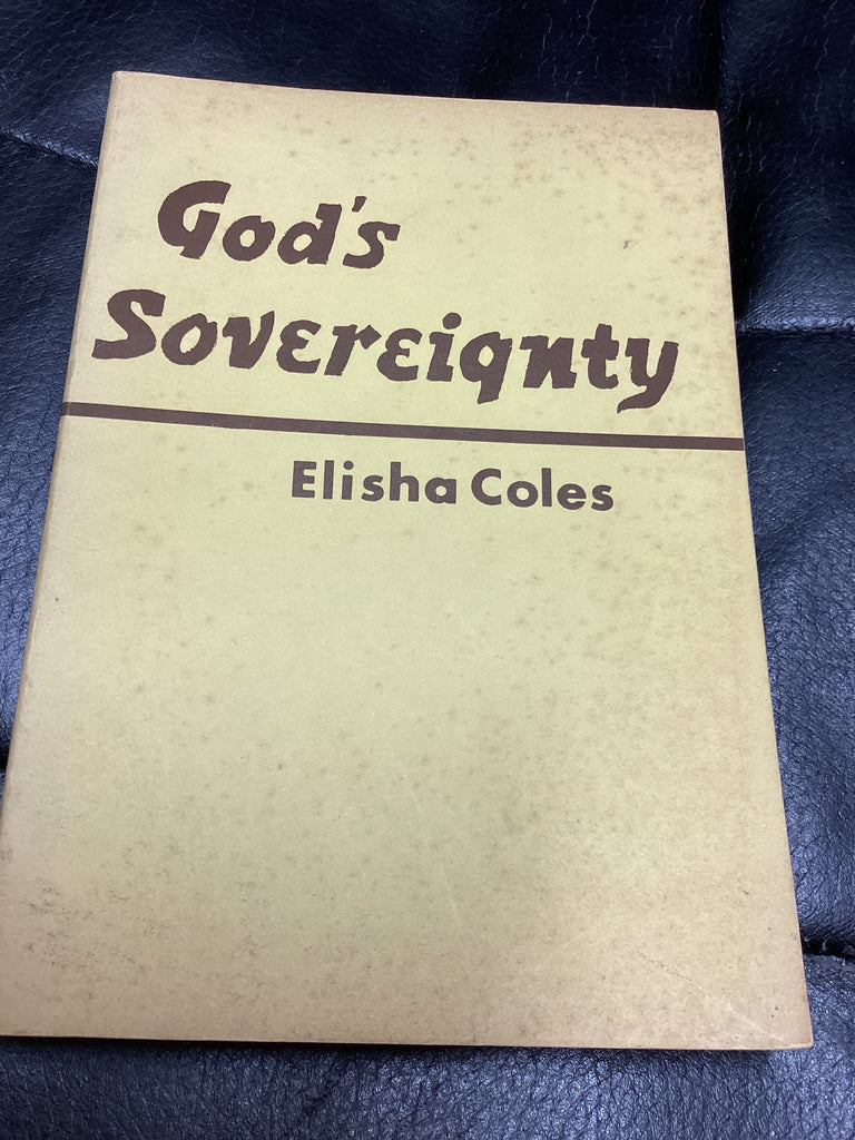 God's Sovereignty (Used Copy)