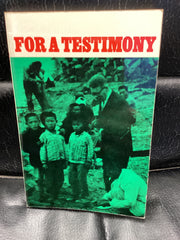 For a Testimony (Used Copy)