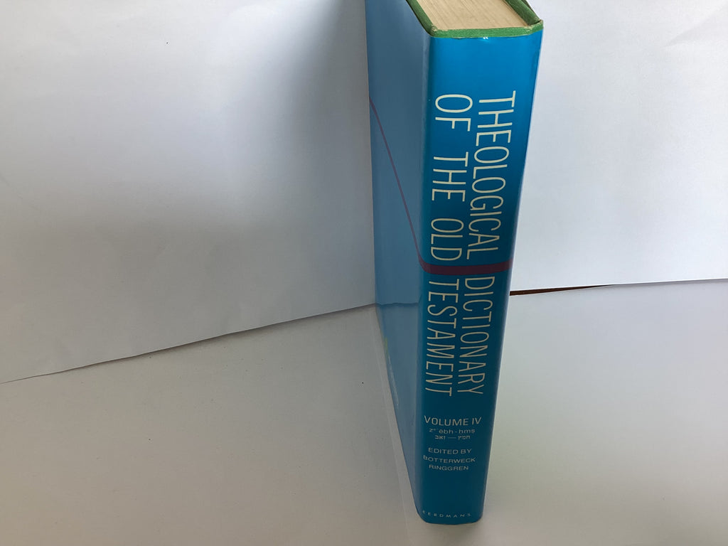Theological Dictionary of the Old Testament (Volume 4) (John Gowan Collection)