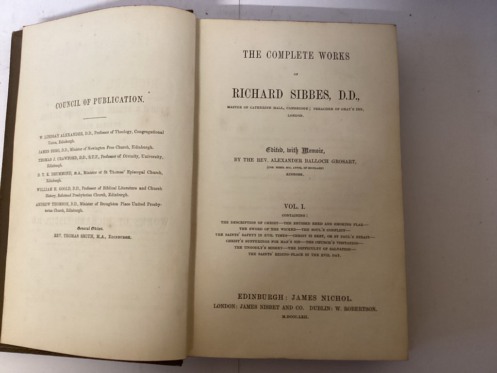 The Complete Works of Richard Sibbes (The John Gowan Collection)