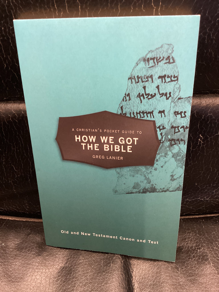 How We Got The Bible (Used Copy)