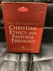 New Dictionary of Christian Ethics and Pastoral Theology (Used Copy)