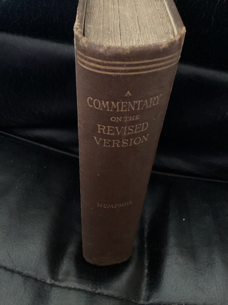 A Commentary on the Revised Version of the New Testament (Used Copy)