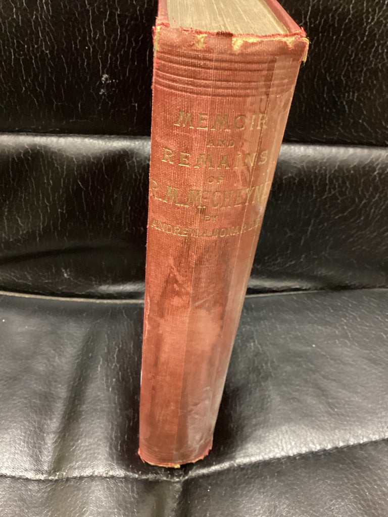 Memoir and Remains of the Rev. Robert Murray M' Cheyne (Used Copy)