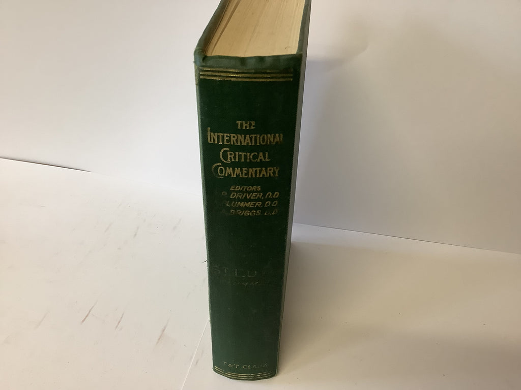 The International Critical Commentary on the Gospel According to St. Luke (John Gowan Collection)