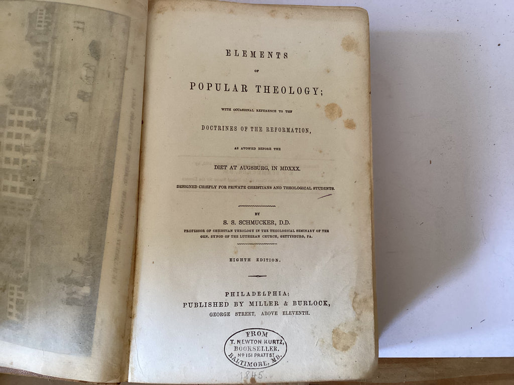 Elements of Popular Theology (The John Gowan Collection)