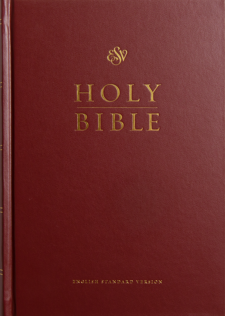 ESV Pew and Worship Bible, Large Print (Hardcover, Burgundy)
