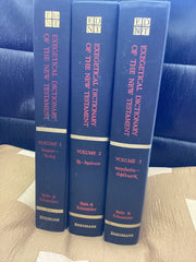 Exegetical Dictionary of the New Testament: 3 Volumes (Used Copies)