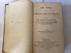 The Booke of the Universall Kirk of Scotland (The John Gowan Collection)