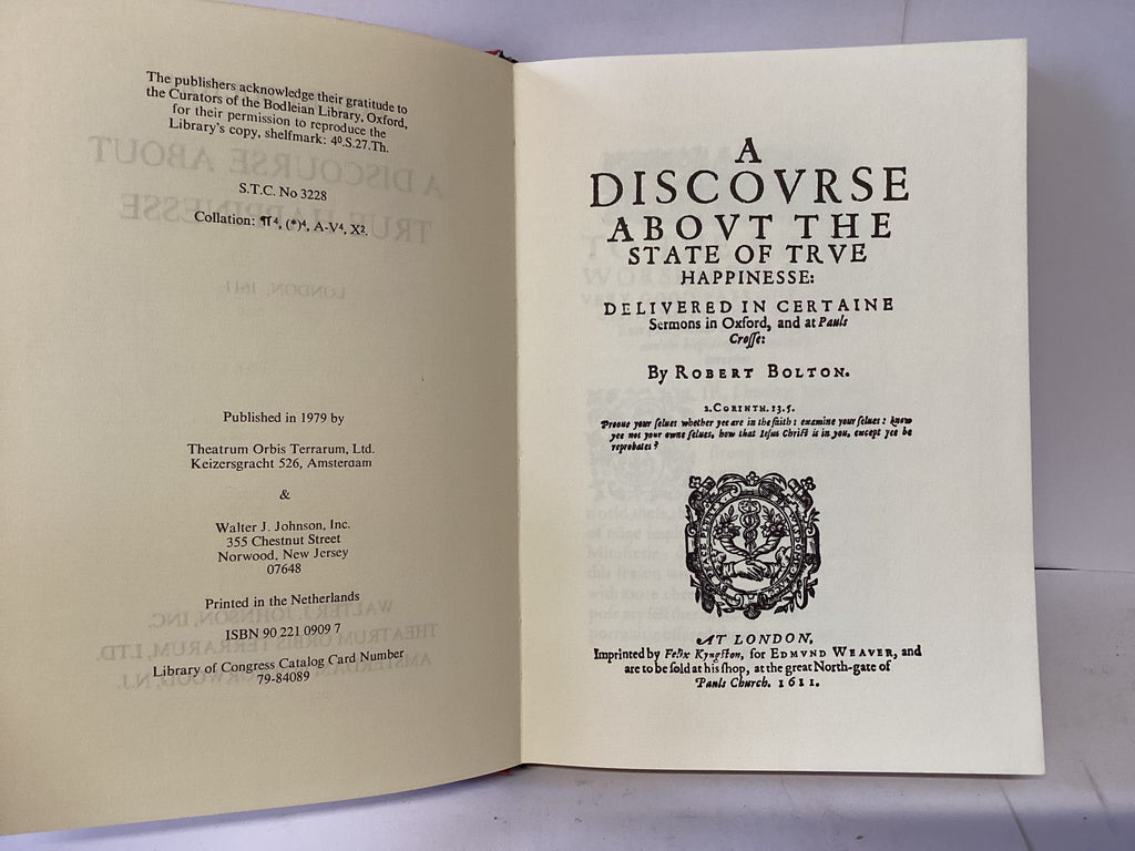 Discourse About True Happiness (The John Gowan Collection)