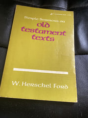 Simple Sermons on Old Testament Texts (Used Copy)