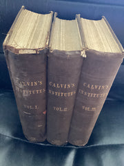 Institutes of the Christian Religion: 3 Volumes (Used Copies)
