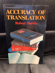 Accuracy of Translation (Used Copy)