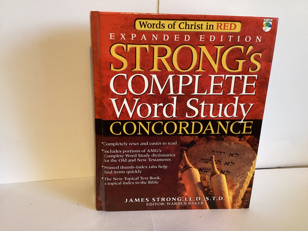 Strongs Complete Word Study Concordance (John Gowan Collection)
