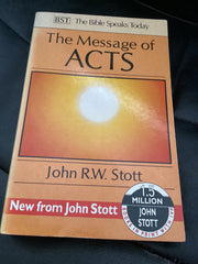 The Message of Acts - Commentary (Used Copy)